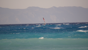 windsurf kite cycling anemos rhodes
